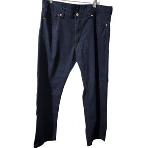 Levis 511 Straight Leg Men Jeans Size 38x30 Denim Navy Blue Actual 38x28